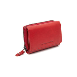 Leather Wallet Red Rimili