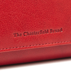 Leather Wallet Red Rimili