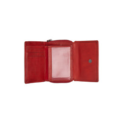 Leather Wallet Red Rimili