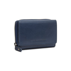 Leather Wallet Navy Rimili