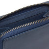Leather Wallet Navy Rimili