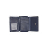 Leather Wallet Navy Rimili
