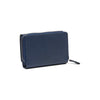 Leather Wallet Navy Rimili