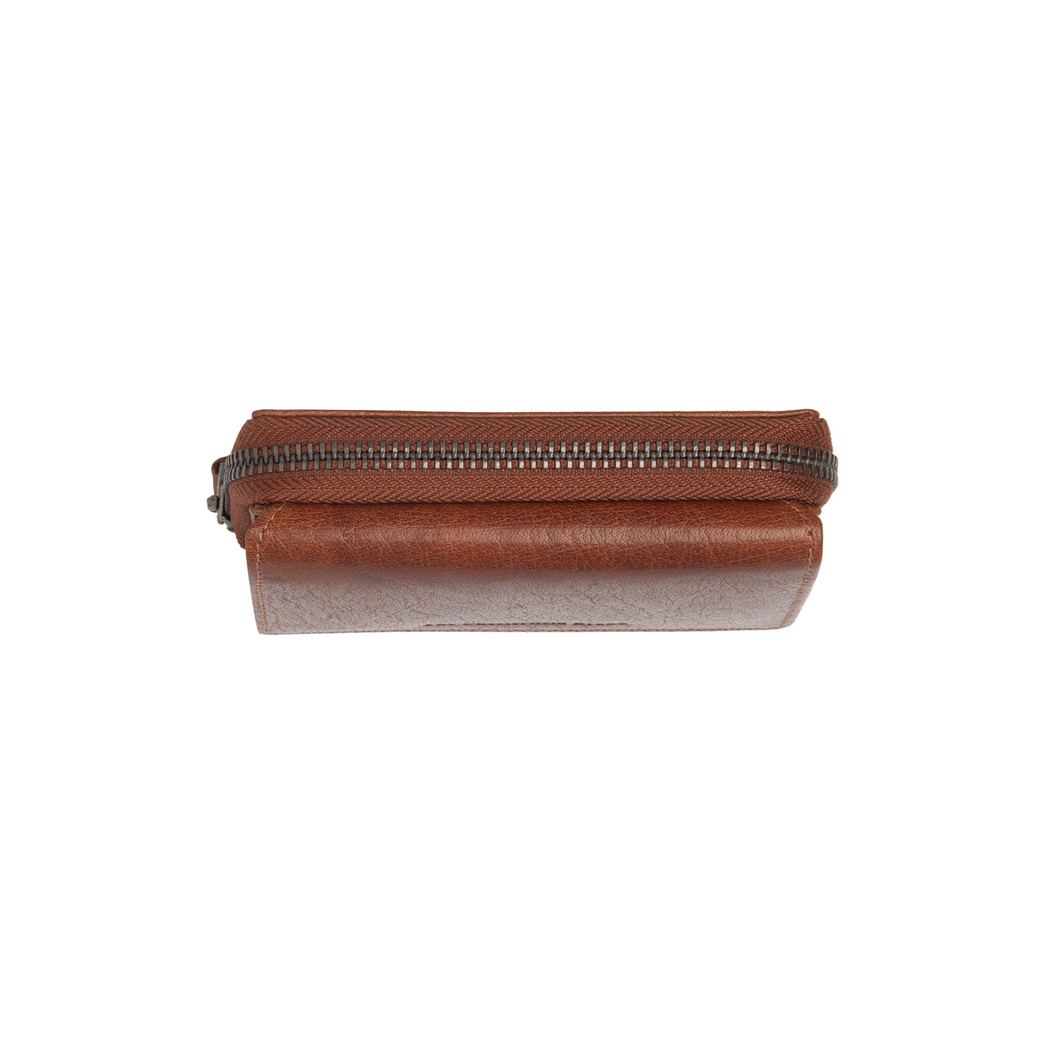 Leren Portemonnee Cognac Rimili