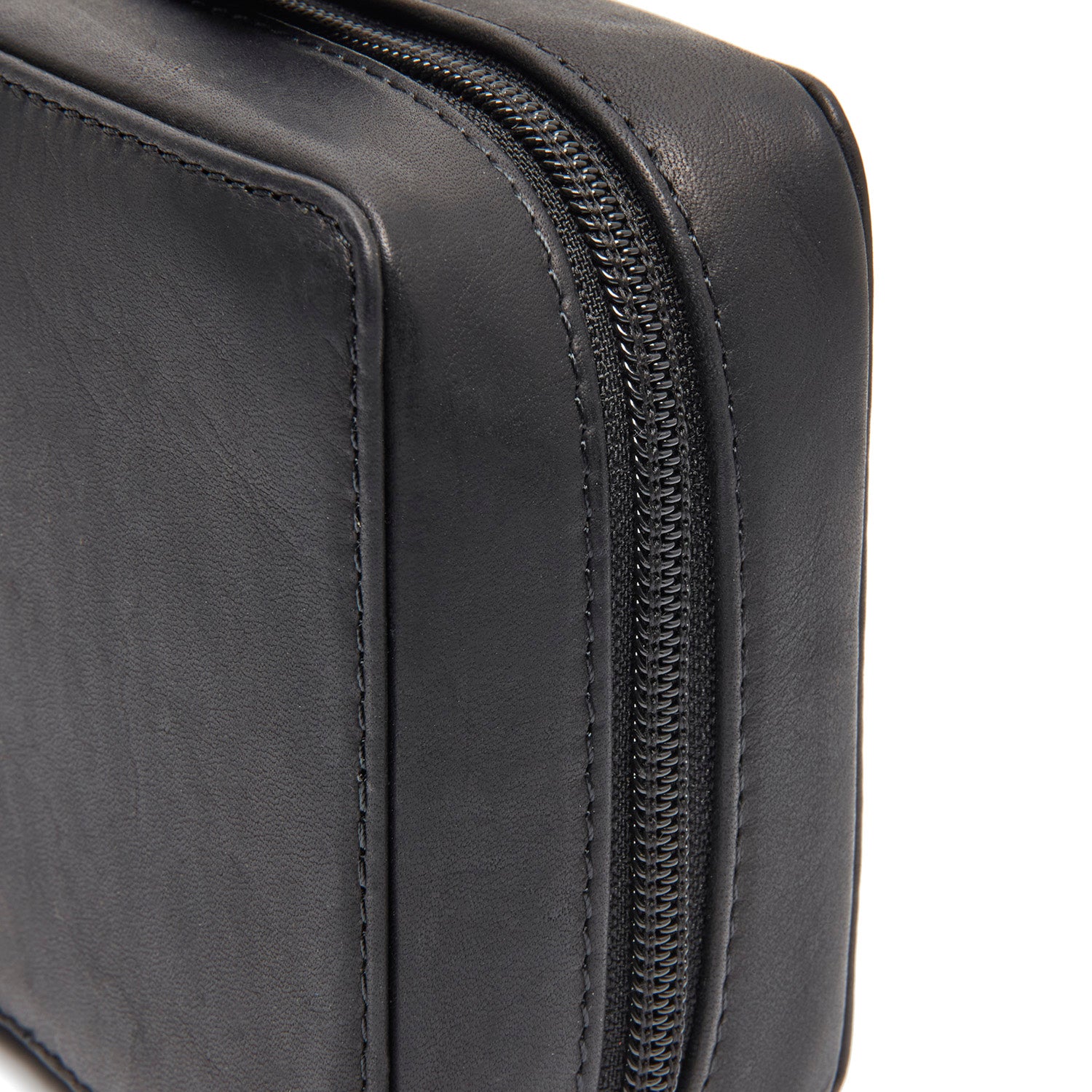 Leather Tech-Organizer Black Ardan