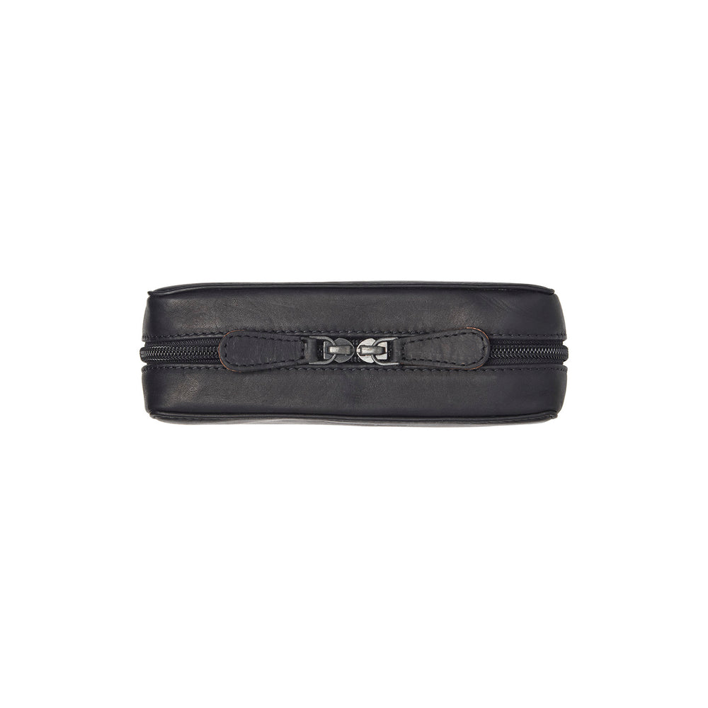 Leder Tech-Organizer Schwarz Ardan