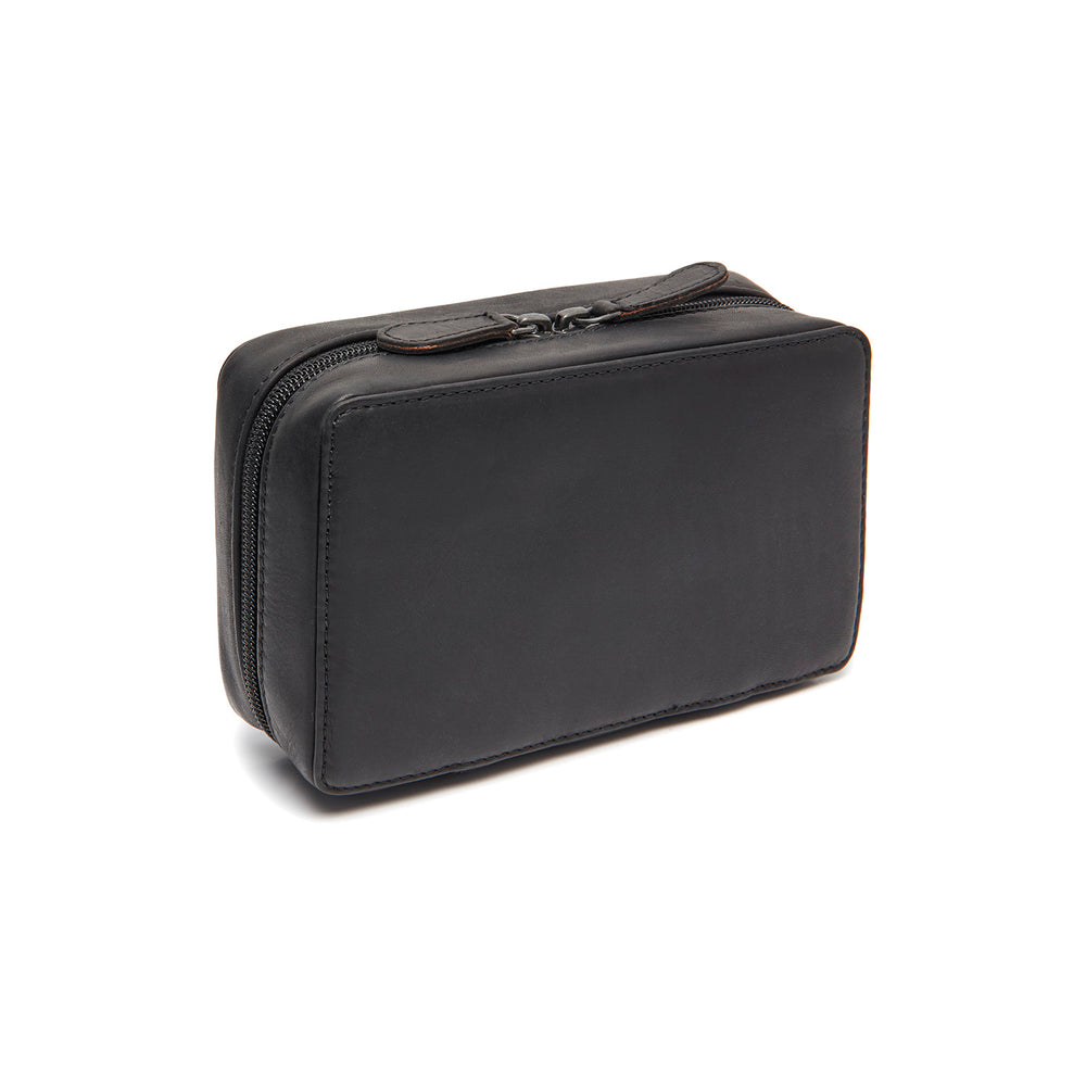 Leder Tech-Organizer Schwarz Ardan