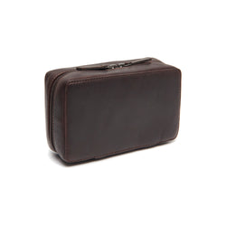 Leather Tech-Organizer Brown Ardan