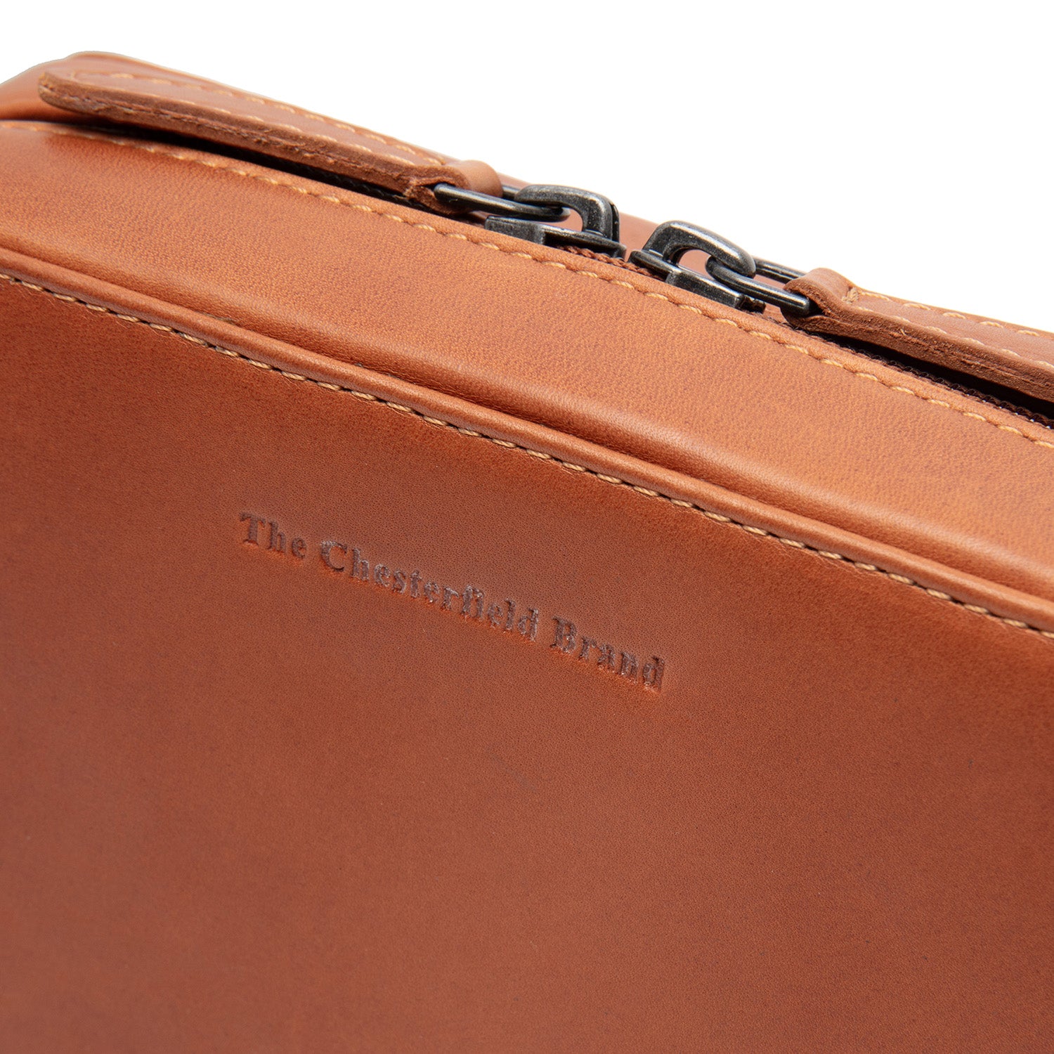 Leather Tech Organizer Cognac Ardan | The Chesterfield Brand