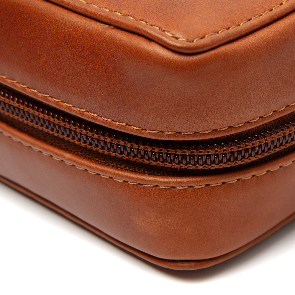 Organiseur Technique en Cuir Cognac Ardan