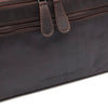 Leather Toiletry Bag Brown Trevia