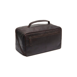 Leather Toiletry Bag Brown Trevia