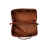 Leren Toilettas Cognac Trevia