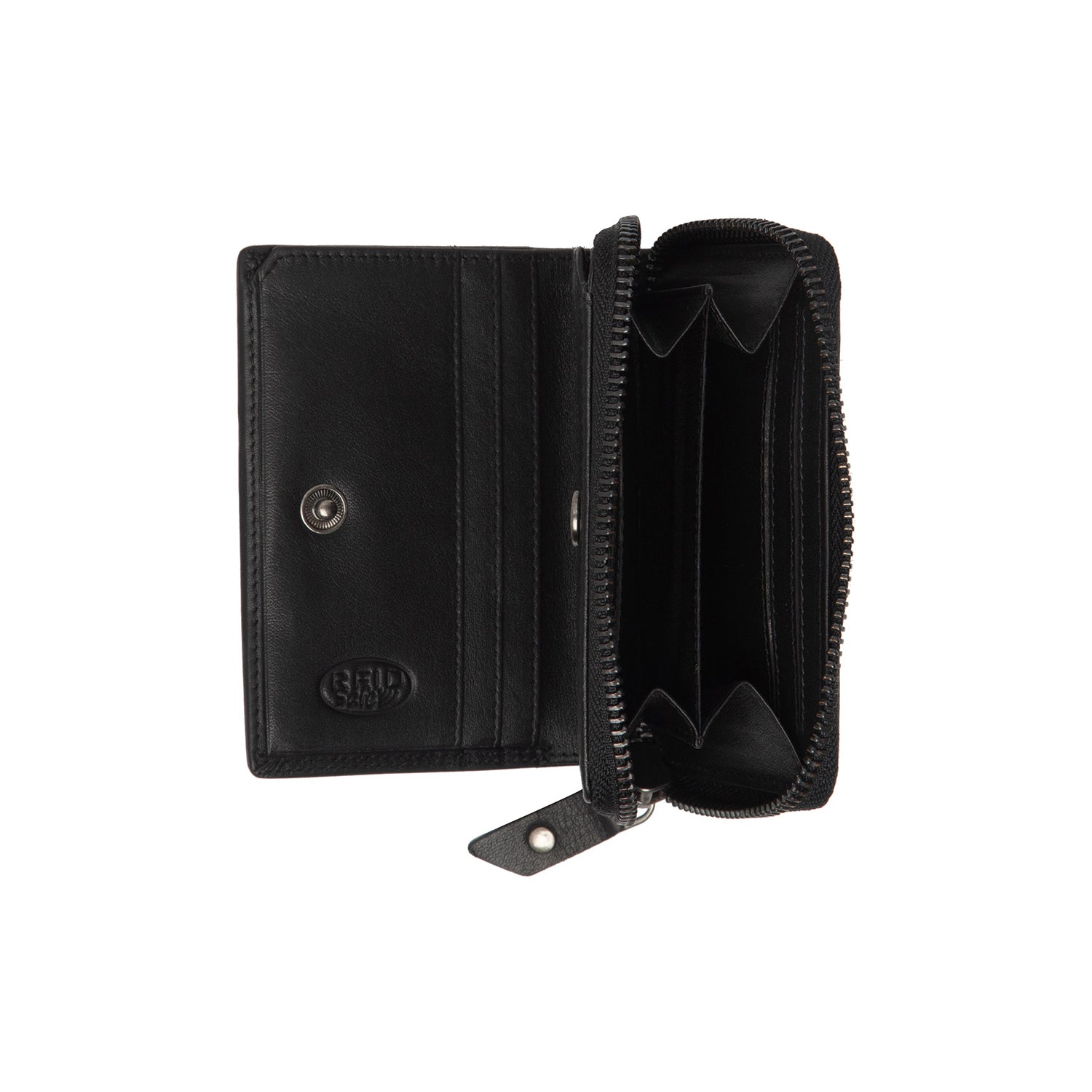 Leather Wallet Black Lenwick