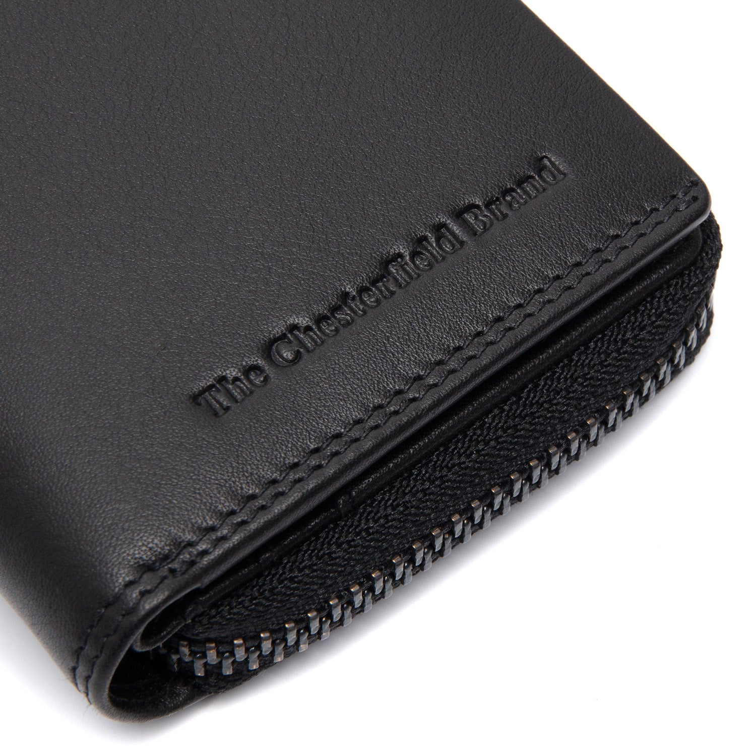 Leather Wallet Black Lenwick