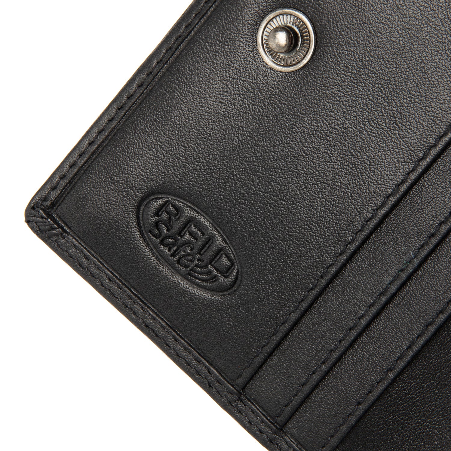 Leather Wallet Black Lenwick