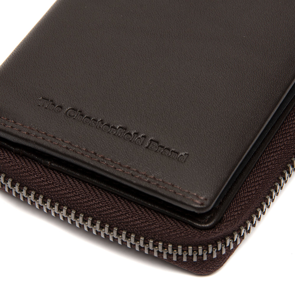 Leather Wallet Brown Lenwick
