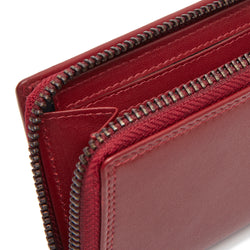 Leather Wallet Red Lenwick
