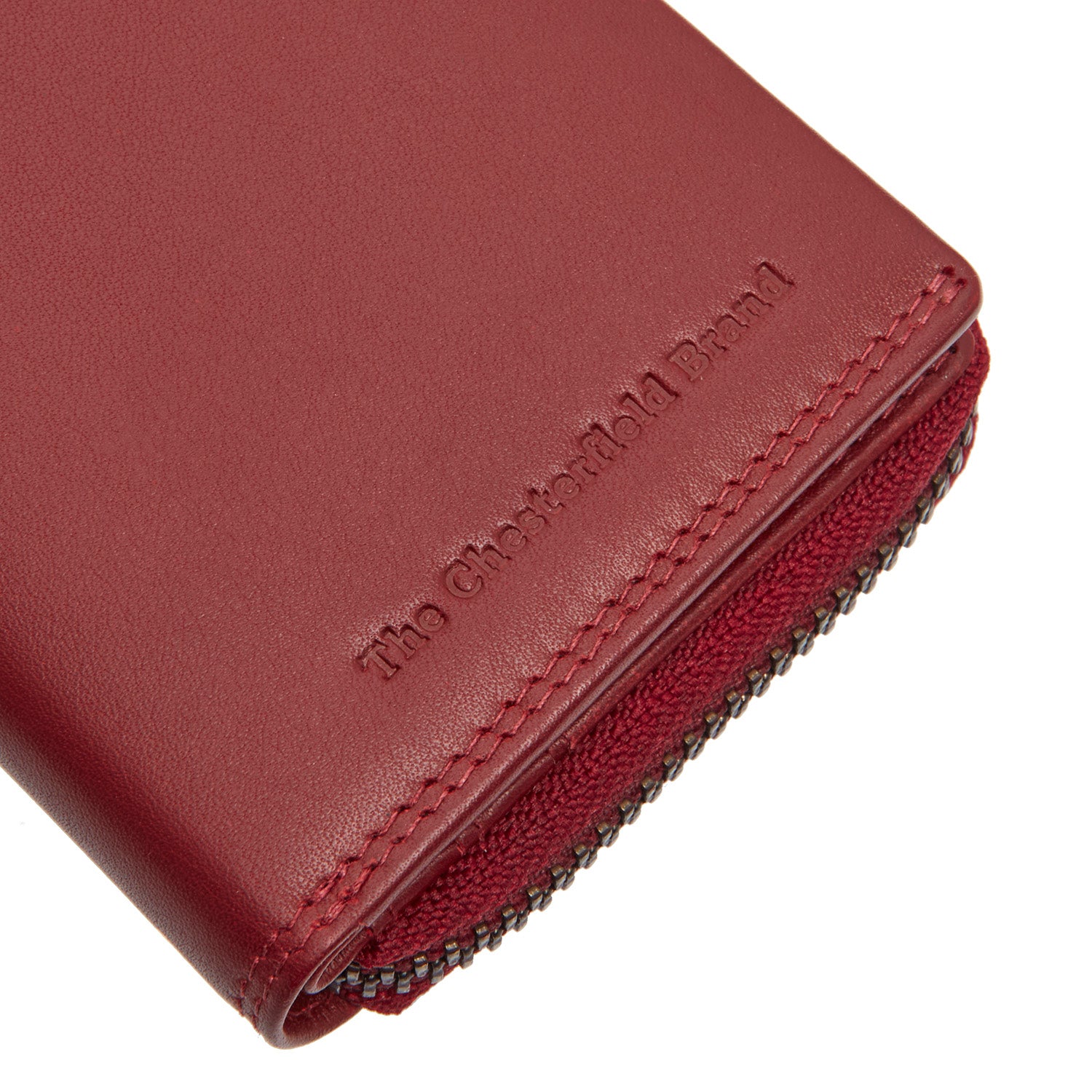 Leather Wallet Red Lenwick
