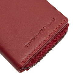 Leather Wallet Red Lenwick