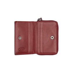 Leather Wallet Red Lenwick