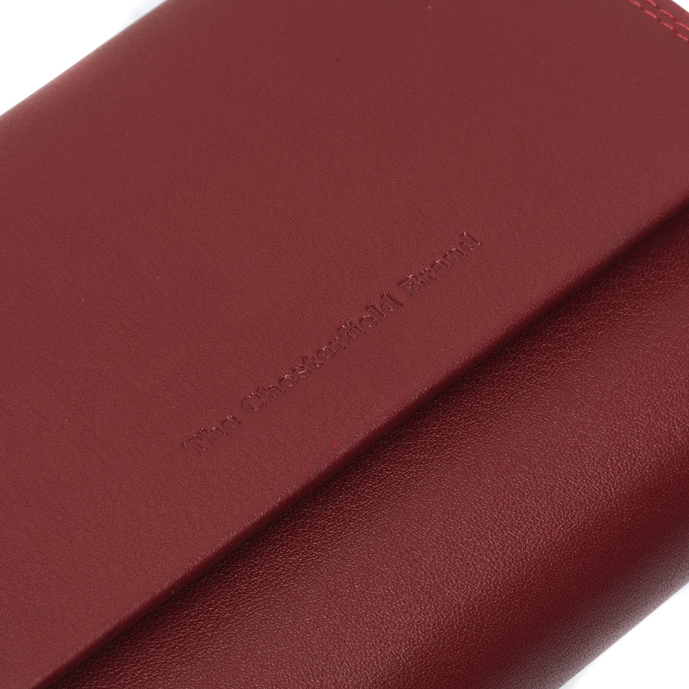 Leather Wallet Red Aldra
