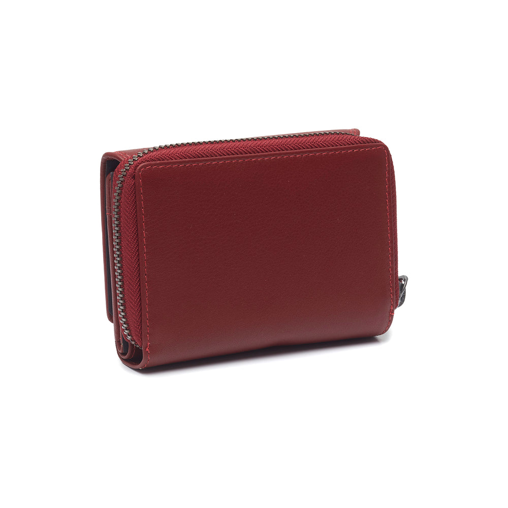 Leather Wallet Red Aldra
