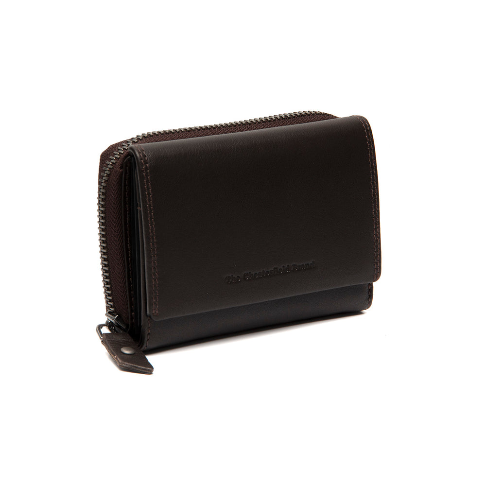 Leather Wallet Brown Doniva