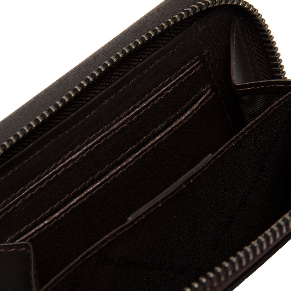 Leather Wallet Brown Doniva