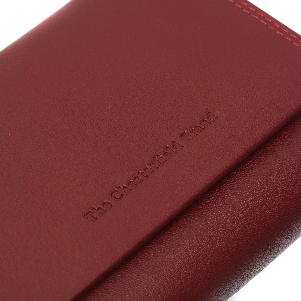 Leather Wallet Red Doniva