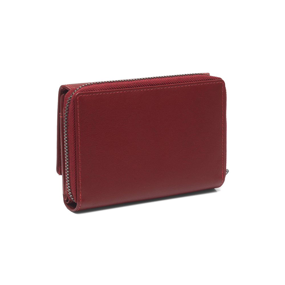 Leather Wallet Red Doniva