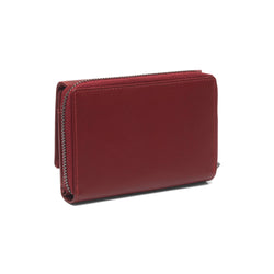 Leder Portemonnaie Rot Doniva