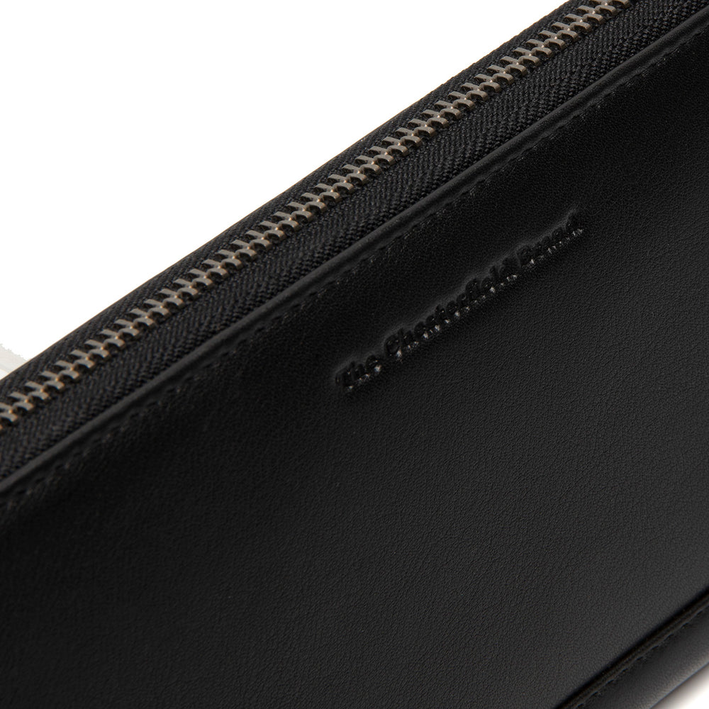Leder Geldbörse Schwarz Cantara