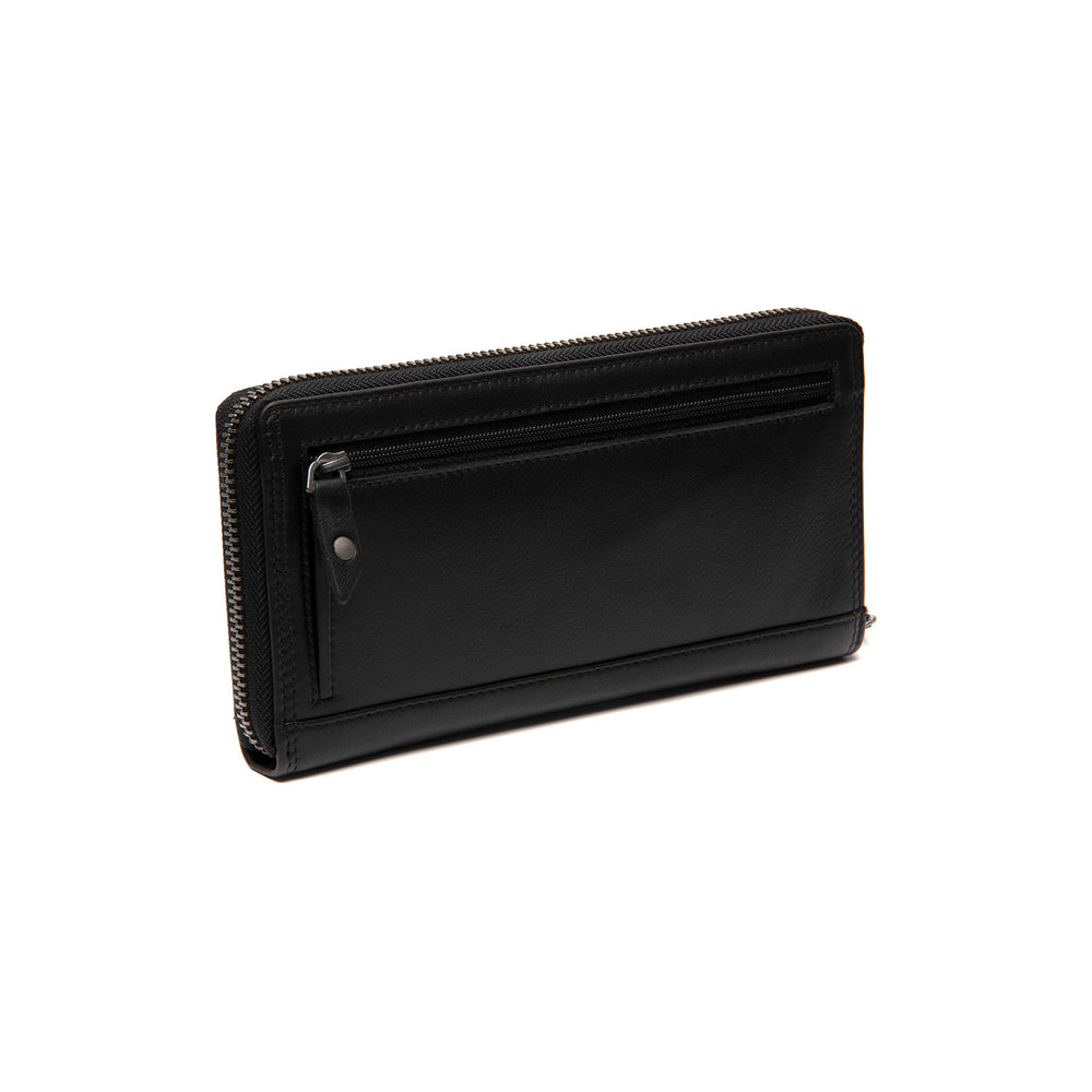 Leder Geldbörse Schwarz Cantara
