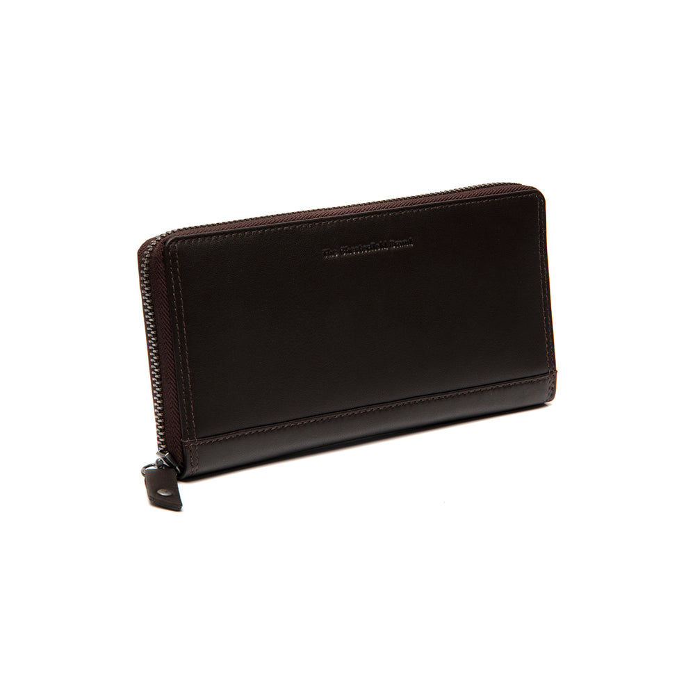 Leather Wallet Brown Cantara
