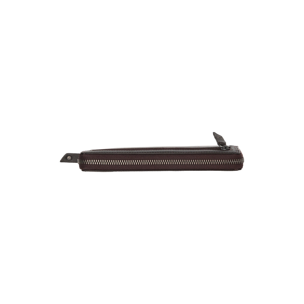 Leather Wallet Brown Cantara