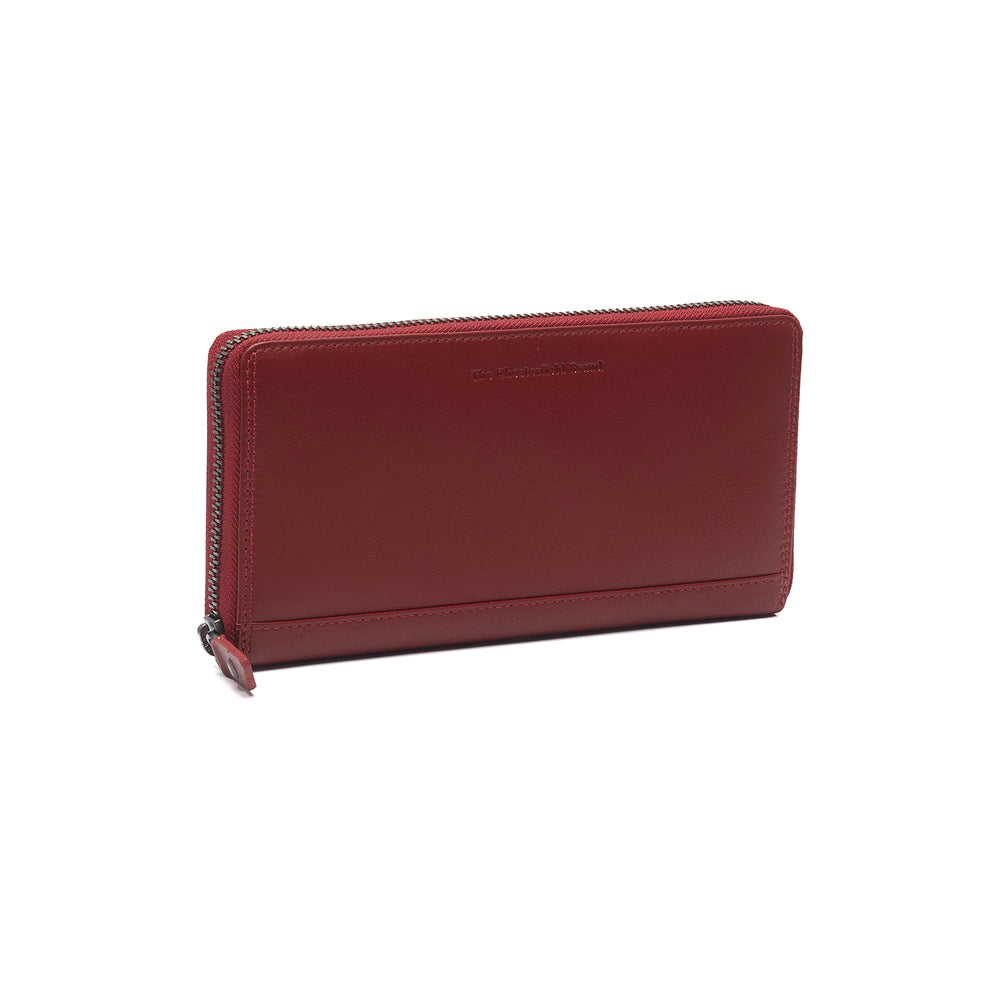 Leather Wallet Red Cantara