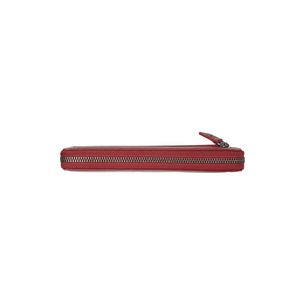 Leather Wallet Red Cantara