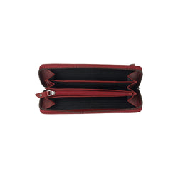 Leder Portemonnaie Rot Cantara