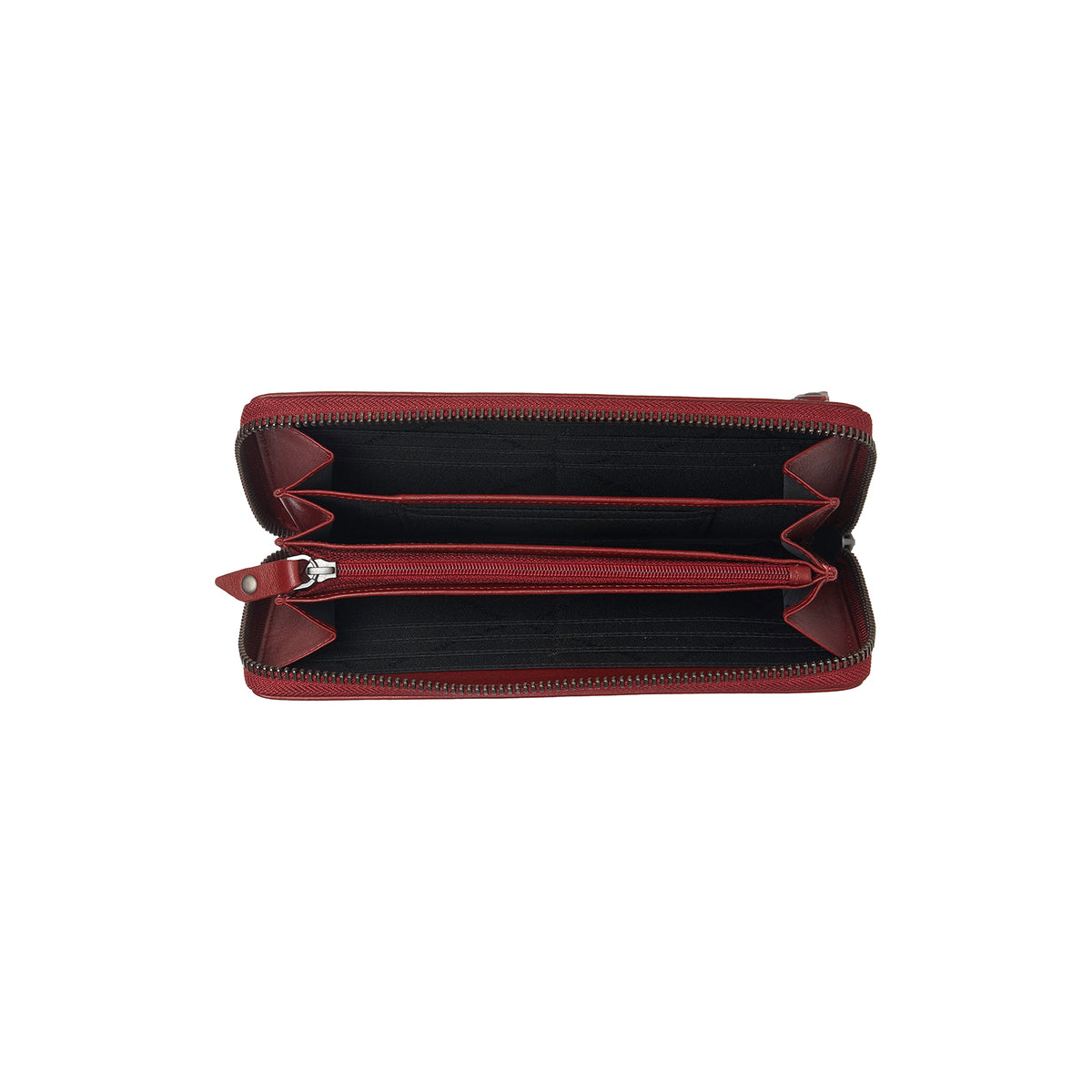 Leather Wallet Red Cantara