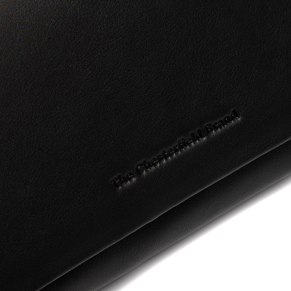 Leather Wallet Black Arvento