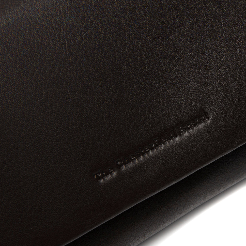 Leather Wallet Brown Arvento