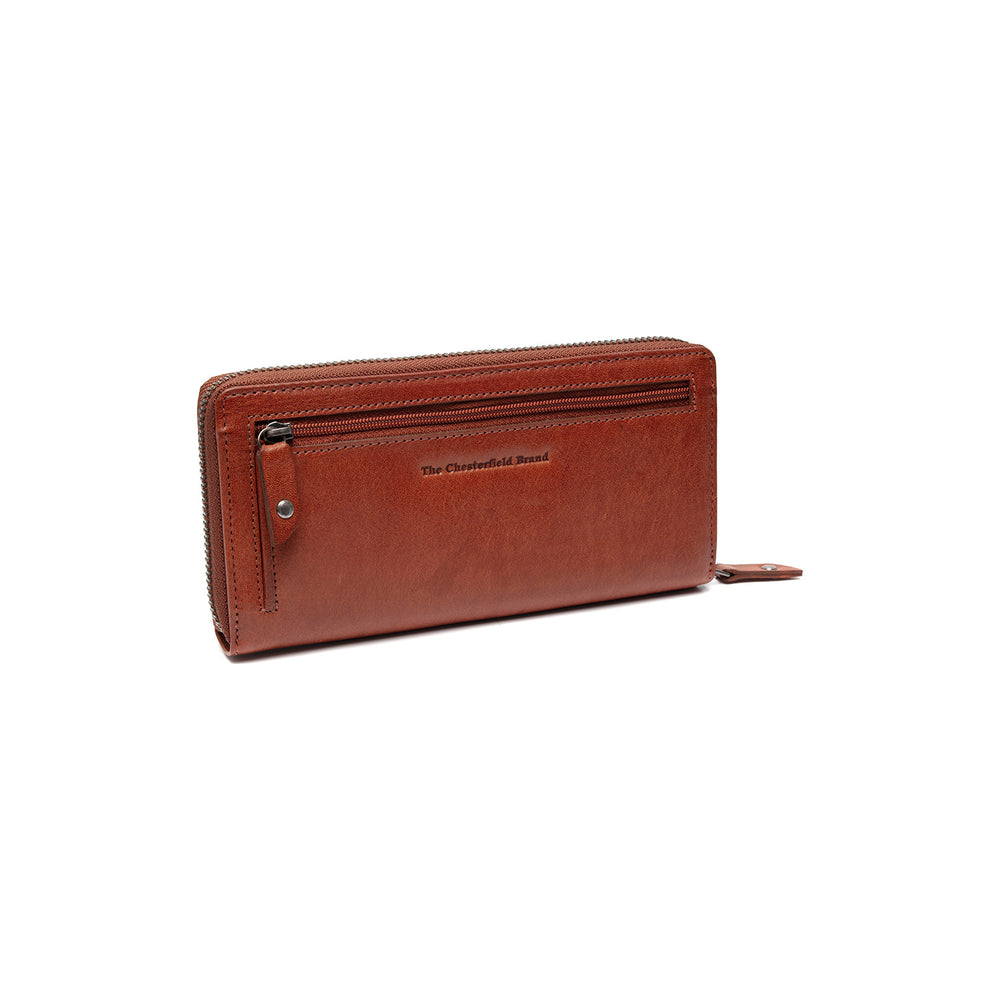 Leder Geldbörse Cognac Livorno