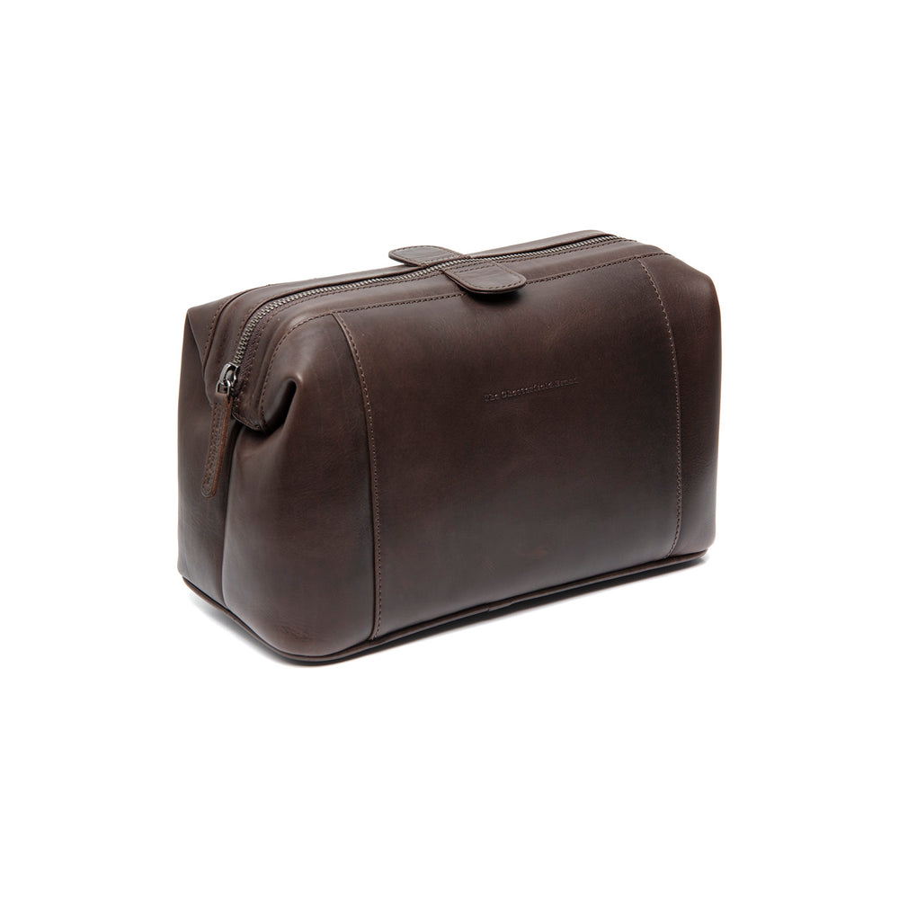 Leder Kulturtasche Braun Biassa