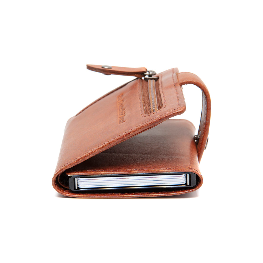 Leder Kartenetui Cognac Larino