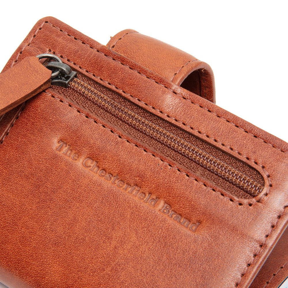 Leder Kartenetui Cognac Larino