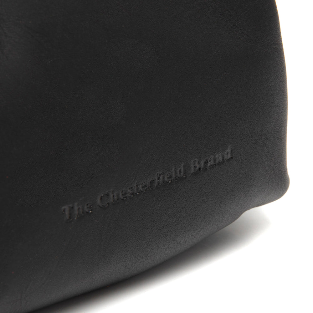 Leather Wallet Black Calvia