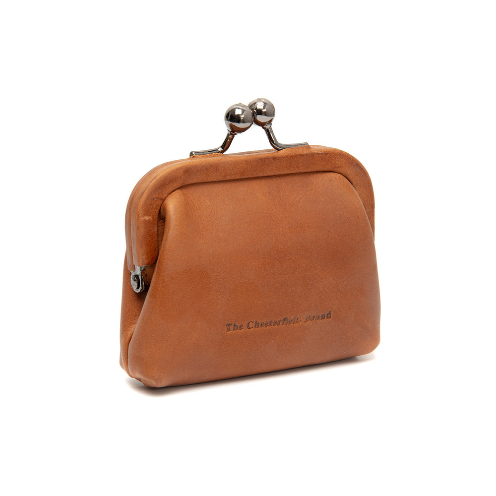 Leather Wallet Cognac Calvia
