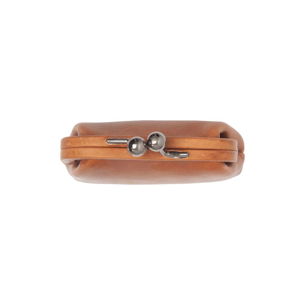 Leather Wallet Cognac Calvia