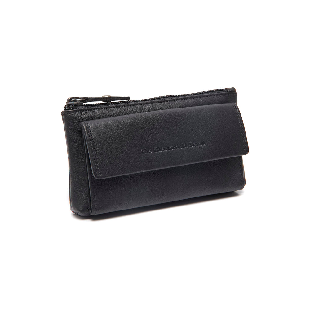 Leather Key Case Black Torano